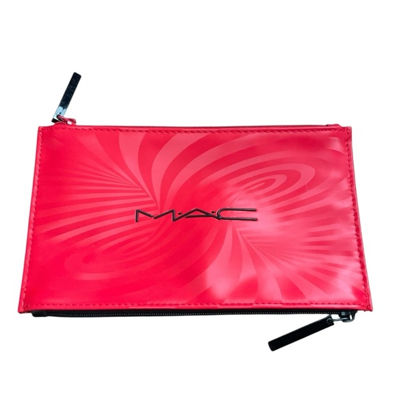 MAC Cosmetics Swirl Red Pouch - Picture 1 of 7